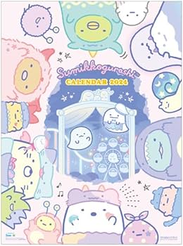 Amazon.co.jp: エンスカイ(ENSKY) すみっコぐらし CL-086 2024年壁掛け