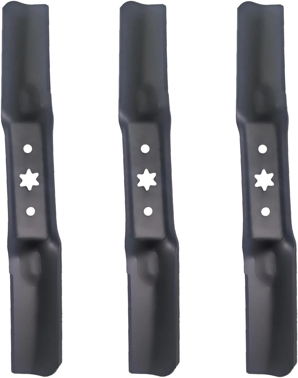 942-05056A 942-05056 Blades Replacement for Cub Cad et Troy Bilt 54" Deck High Lift Mower Blades Compatible with RZT L54 S54 XT1-54 XT2-54 54 Inch Deck Size Lawn Tractors Riding Mowers 3PCS
