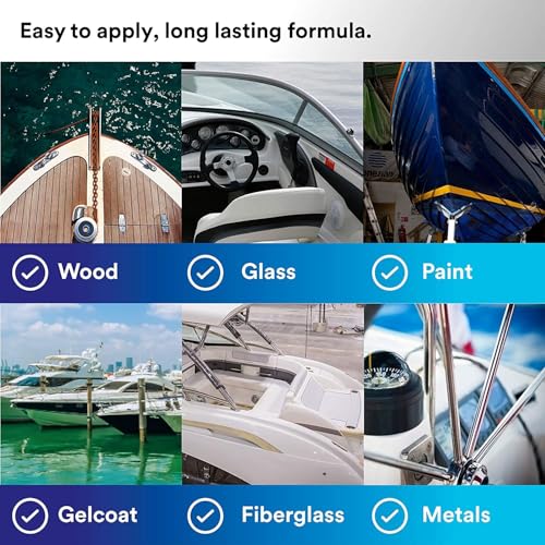 Image of 3M Marine Adhesive Sealant 5200 (06500) Permanent Bonding & Sealing for Boats & RVs Above & Below the Waterline Waterproof Repair, White, 10 fl oz Cartridge (Pack of 12)