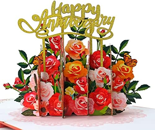 CUTPOPUP Anniversary Cards, Grow Old Together 3D Pop Up Card, Valentine Cards For Her Wife Girlfriend Daughter Mom Mum Parent (Grow Old Together) UK