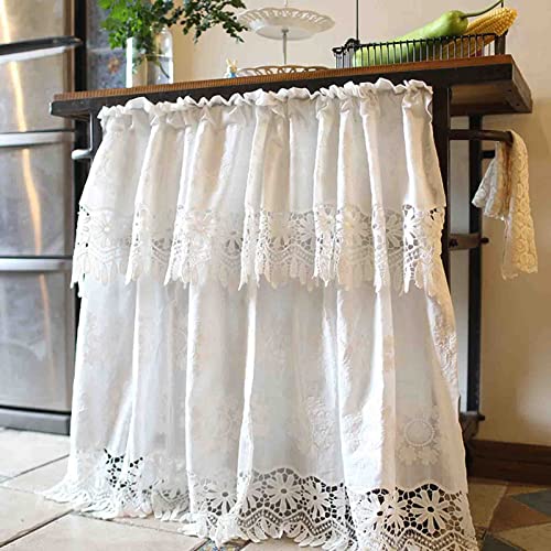 Rideaux courts en coton 150x85 protégeant du soleil sans assombrir - 2