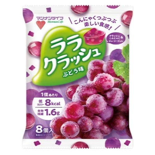 マンナンライフ ララクラッシュ ぶどう味