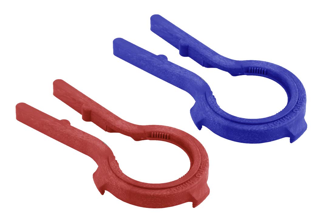 Jar Lid Opener - Pack of 2 - Plastic Bottle Hand Opener - Jars Opening Grips Openers Easy Hand Grip