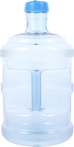Miniatura 1 de Botella de galón de agua cubo portátil botella de agua de 5 litros con asa jarra de agua para acampar al aire libre contenedor de agua pura