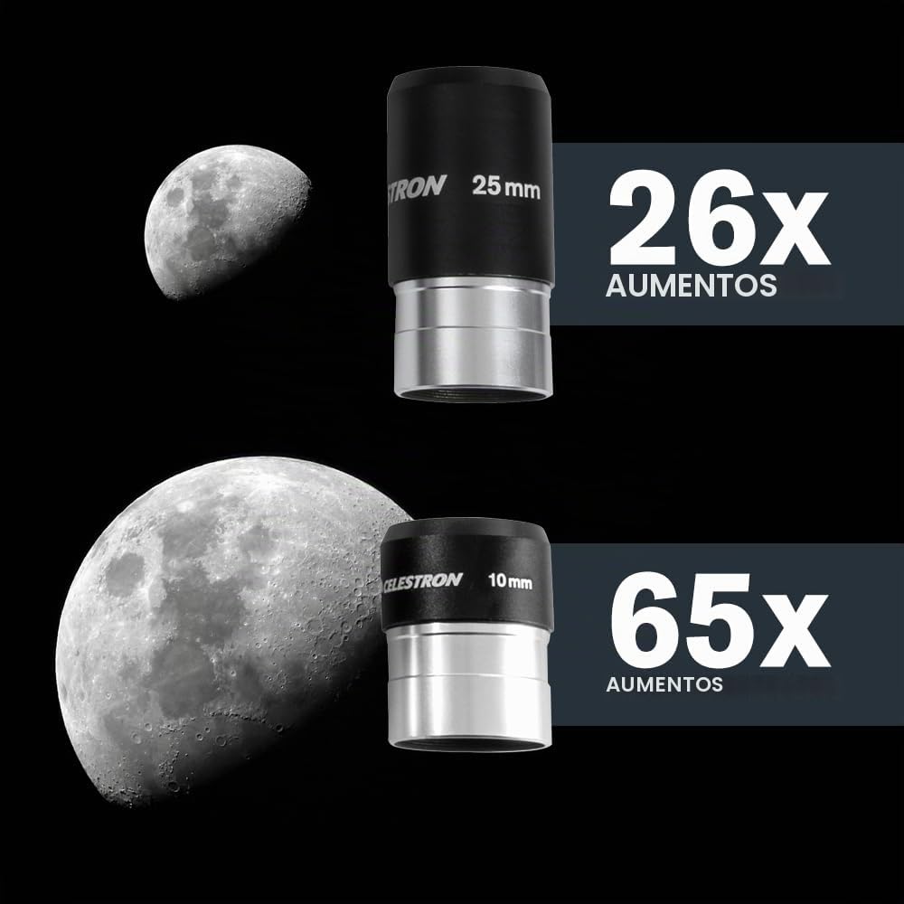 Celestron 22481 StarSense Explorer 130 mm Telescopio Dobsoniano de Mesa Compatible con Aplicaciones para teléfonos Inteligentes Funciona con la aplicación StarSense – Compatible con iOS/Android