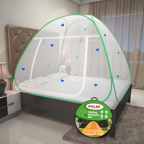 Kolar Mosquito Net for Double Bed Polyester King Size Foldable