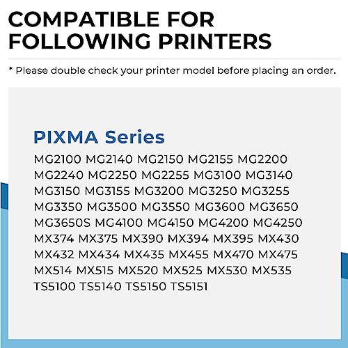 Penguin PG-540XL Black Ink Cartridge Replacement Compatible with Pixma MG3650 MG3250 MG3550 TS5151 TS5150 MG4250 MG2150 MX475 MX395 MX375 MX435 MG2100 MG2250 MG3150 MG3200 MX530 for Canon 540 XL - Image 2