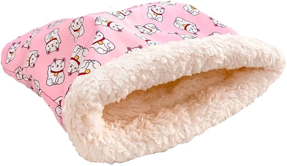 Caminha Saco De Dormir Para Gato Toca Pet (Rosa)