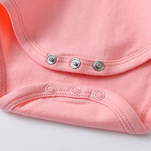 Infant Baby Girl Clothes Long Sleeve Ruffle Romper Pants Headband Outfits Sets4