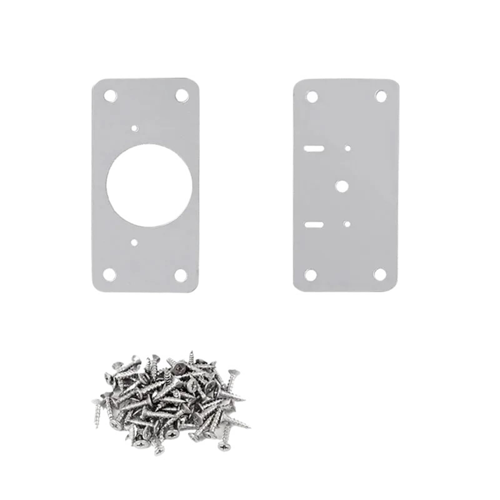Kdhcvkz 2Pairs And 24Screws 4Pcs Hinge With Screws For Cabinets Door Hinges(2Pairs And 24Screws)