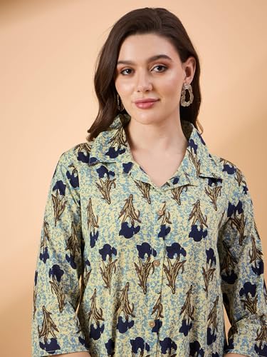 Image of TANISHA Women's Cotton Blend Co-ord Set