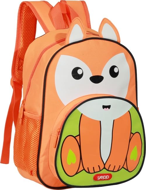 Mochila Infantil Baby Masculina Bichinhos Yepp MIM6347 (Raposa)