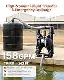 Zoom IMG-2 vevor pompa pneumatica a doppia Zoom IMG-2 vevor pompa pneumatica a doppia