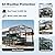 12x25 FT Heavy Duty Carport, Upgraded Metal Car Ports Canopy with 6 Side Reinforcement Support Rods, All Weather Use Car Shelter with Galvanized Steel Roof Vertaile for Car Truck Boat Tractors Party