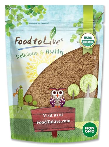 Food to Live Organic Turkey Tail Mushroom Powder 1 Pound - Immune Support Energy Boost 100% Natural Vegan Non-GMO Pure Perfect for Beverages Kosher Bulk