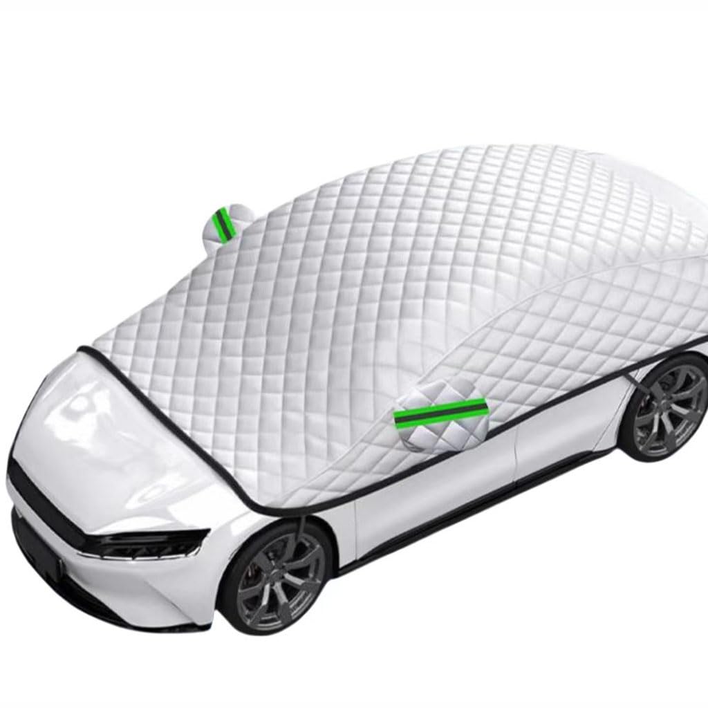 Bâche de Protection Mi-couvrante Voiture pour Outback 2010-2014, Housse Voiture Exterieur Anti-Neige Bâche de Pare Brise Accessoire