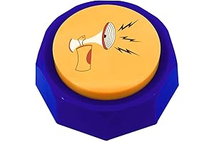 RIBOSY Rap Airhorn Sound Button - Unleash a Wall of Sound to Deter Bears