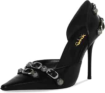 Amazon.com | XYD Women D'Orsay Pumps Stiletto High Heels