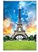 YHKTYV Belle Tour Eiffel 200 Pièces Puzzle en Bois pour Adultes Jeu De Famille Amusant Bricolage Cadeau Décorations Murales Exercice Logique Et Coordination