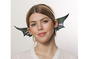 HMS Winged Dragon Gargoyle Cosplay Flexi Ears Costume Accessory, Green Goblin Costume Adult