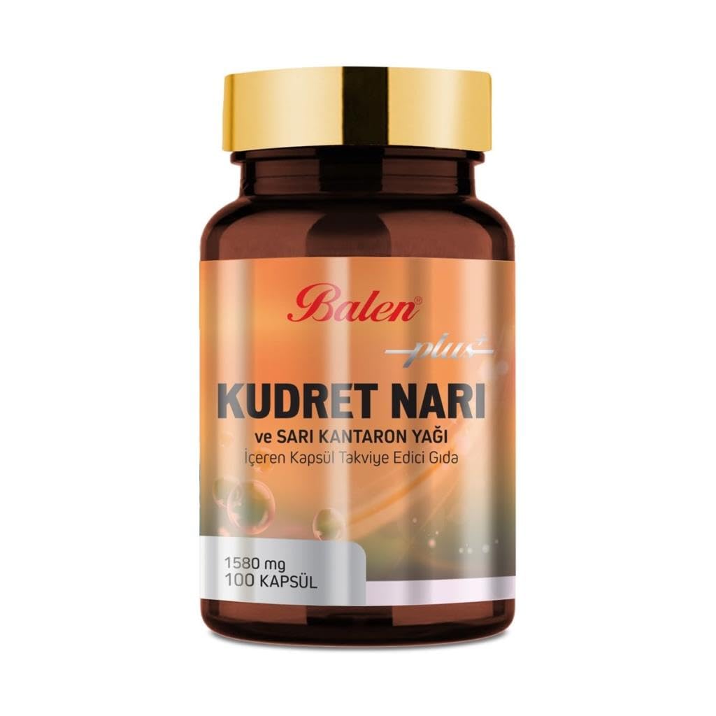 Balen Kudret Narı Plus & Sarı Kantaron Yağı İçeren Yum.kap
