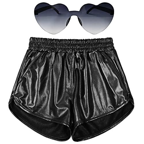 hth glitter tee & balloon shorts ブラック glitter balloon shorts – YZ