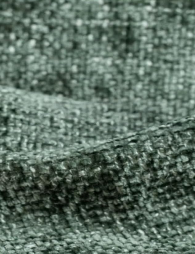 Kaiser Möbel - Sofa 3 Sitzer - 3er Couch - 91x230x70 cm - Relaxsofa Wohnzimmer, Jugendzimmer - HR-Schaum, Gewellte Feder, 2 dekorative Kissen - Grand - Stoff Haga - Grün – Bild 5