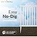 3ft H x 3.5ft W (2 Panels) No Dig Zippity Baskenridge Fence Panel Kit, Vinyl Fencing Panel, White Vinyl Fences for Yard, Temporary for Backyard, White Picket Garden Border, DIY ZP19037