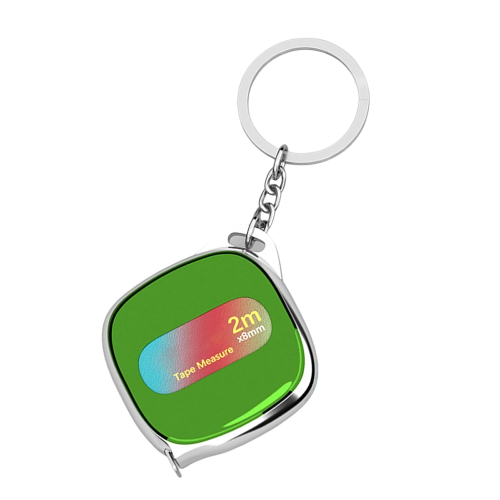 Strong Small Measuring Tape 2 Meter Length Lightweight Easy Carry Tool Shock Resistant Tape Measure for Outdoor Work Tool Colorful Retractable Measure