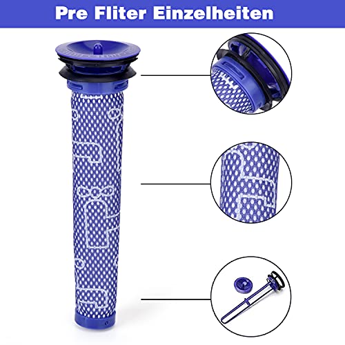 Leadaybetter Filtro per Dyson 4 Pezzi Pre Filtro