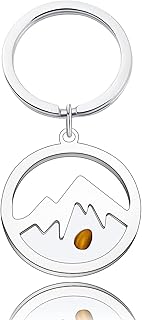 Mustard Seed Keychain Christian Jewelry Mountain Mustard Seed Jewelry Religious Inspirational Jewelry Christian Gift