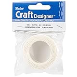 Darice 10864 Natural Waxed Nylon Cording, 25-Yard