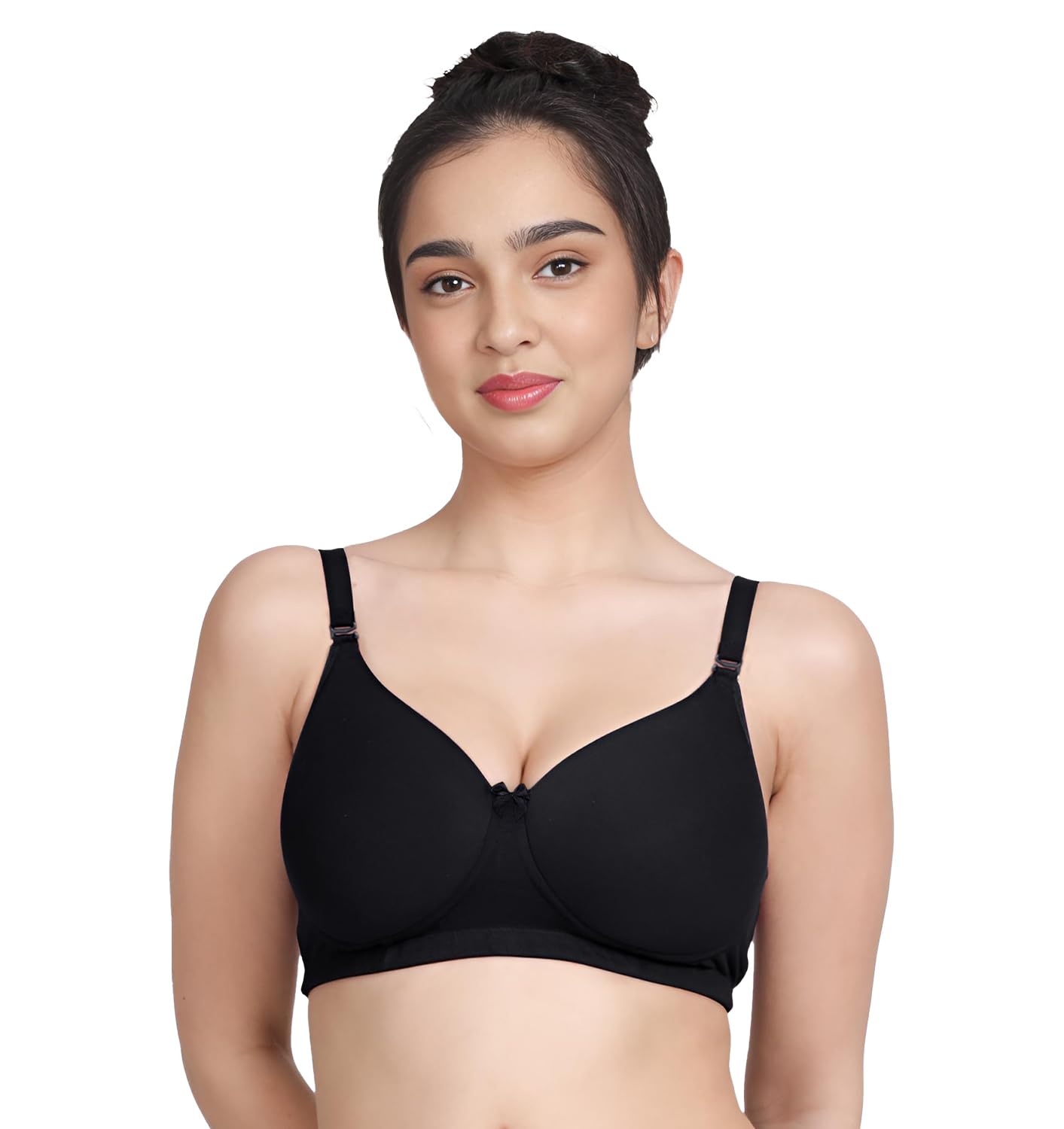 susie Solid Cotton Everyday Padded Bra-picture-33