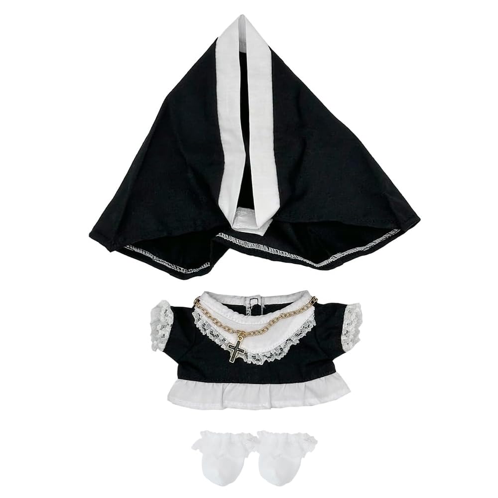 Amazon.co.jp: 15cm-20cm対応,シスター風 ぬいぐるみ用コスチューム, 3
