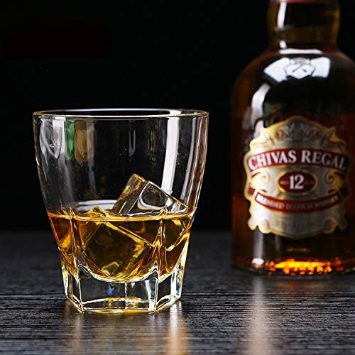 Cocktail Glass,QAPPDA Rocks Glasses 11 oz,Clear Drinking Glass,Whiskey Glasses,Old Fashioned Glass Bourbon Glasses Shot Glass Great for Restaurants,Bars,Parties,Water Cups Vodka Glass Cups 12 Pack…
