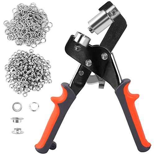 1000 Ösen Set Mit Zange - 6mm Metallösen Für Planen Und Stoffe