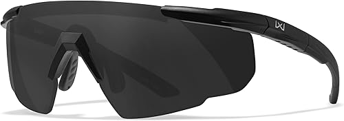 Miniatura 2 de Wiley X Sable - Gafas de sol avanzadas de seguridad para hombres protección UV y ocular para caza pesca ciclismo y deportes extremos marcos negros