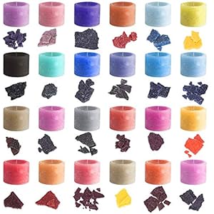 NC Kerzen Farbstoffe 10 Farbe x 5 g, Kerzen Wachs Farbstoffe für DIY, Kerzenherstellung, Kerze Dye für Paraffin…