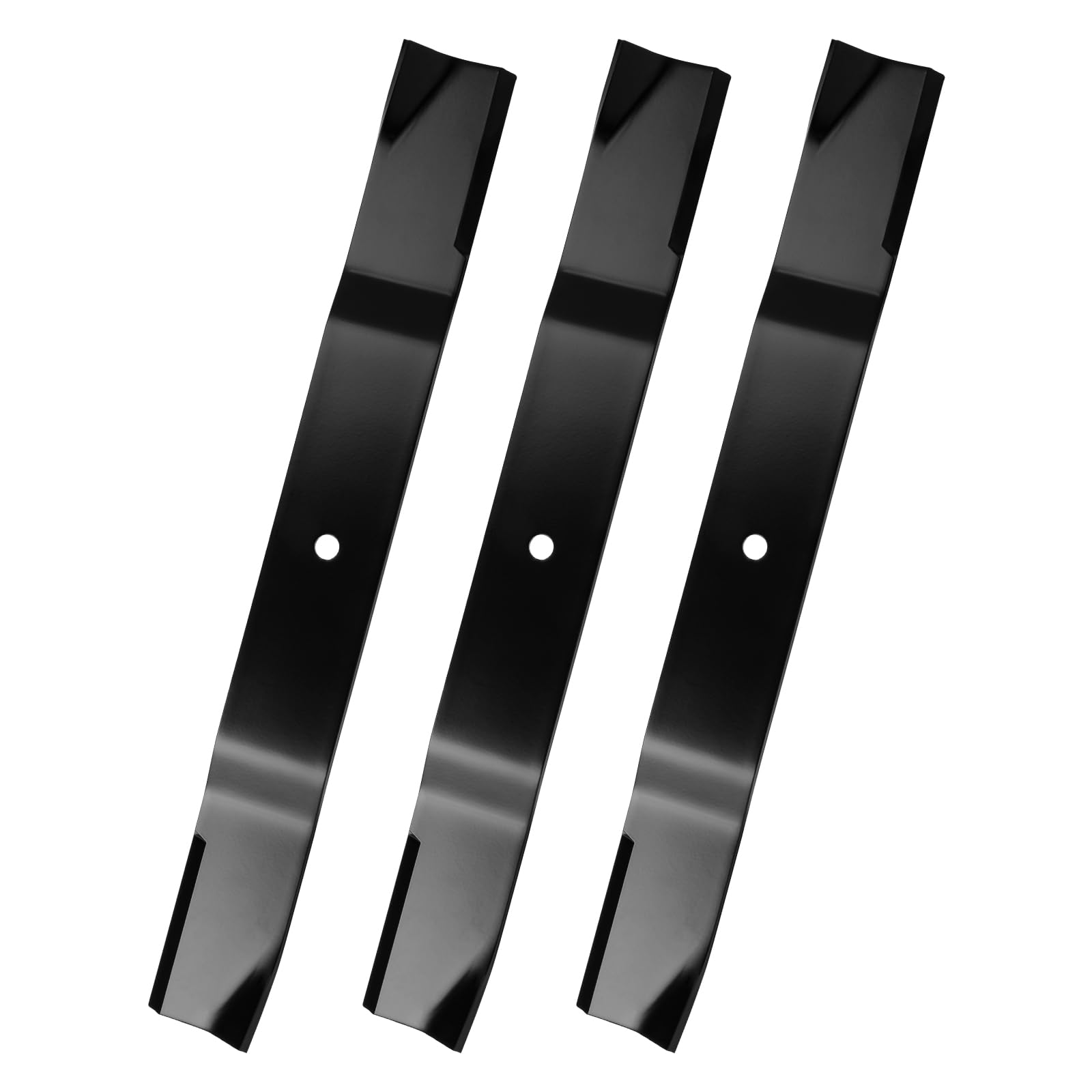 Cuchillas de cortacésped 82324 de 21 pulgadas compatibles con Bush Hog 50056493 50029159 50034299 50055707 95754, aptas para cortacéspedes de 60 pulgadas y 61 pulgadas CZ2561 M2261 0 M222 61 M2360