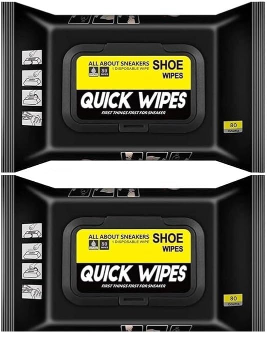 Tinkpin® Shoe Wipes Wipes Pack of 2(80 Wipes) Instant Cleaner Shoe Cleaning Wipes Wipes for Shoes Quick Remove Dirt Stain Shoe Cleaner Wipes Shoe Wipes for Cleaning Kit (B0CQJP8STF) Amazon Price History, Amazon Price Tracker