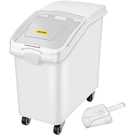 VEVOR 27 Gallon Food Storage Containers, Mighty Bins to Preserve the Goodness