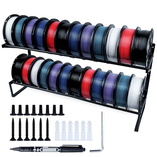 3D Printer Filament Desktop or Wall Mount Dual Purpose