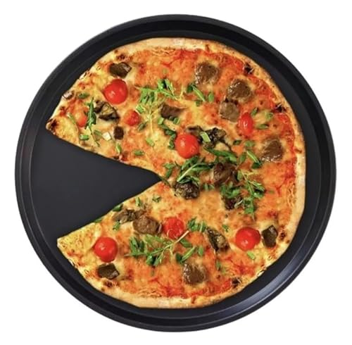 Kit 2 Formas Para Pizza Assadeira Carbono Antiaderente 36cm
