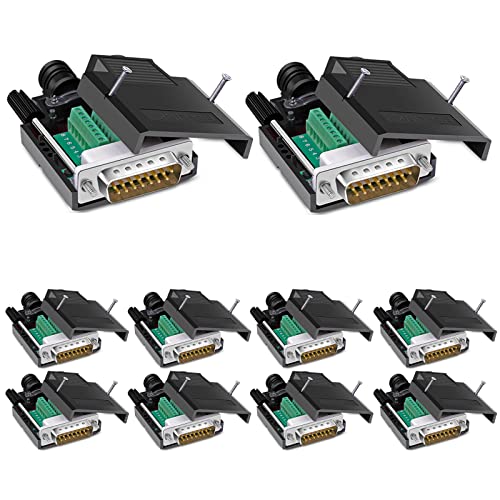 Connecteurs DB15 sans soudure pour réparer un port 15 broches RS232 simplement