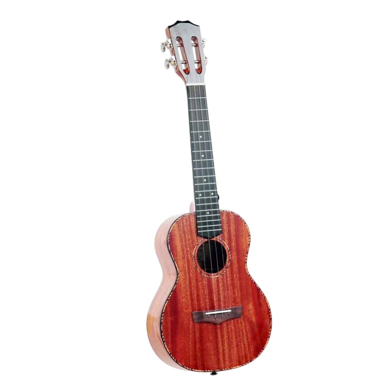 Profesjonalna Ukulele Ukulele Z Drewna Mahoniowego 23/26 Cali Łatwe Do Ćwiczenia Gry Dla Początkujących I Dorosłych(26inch)