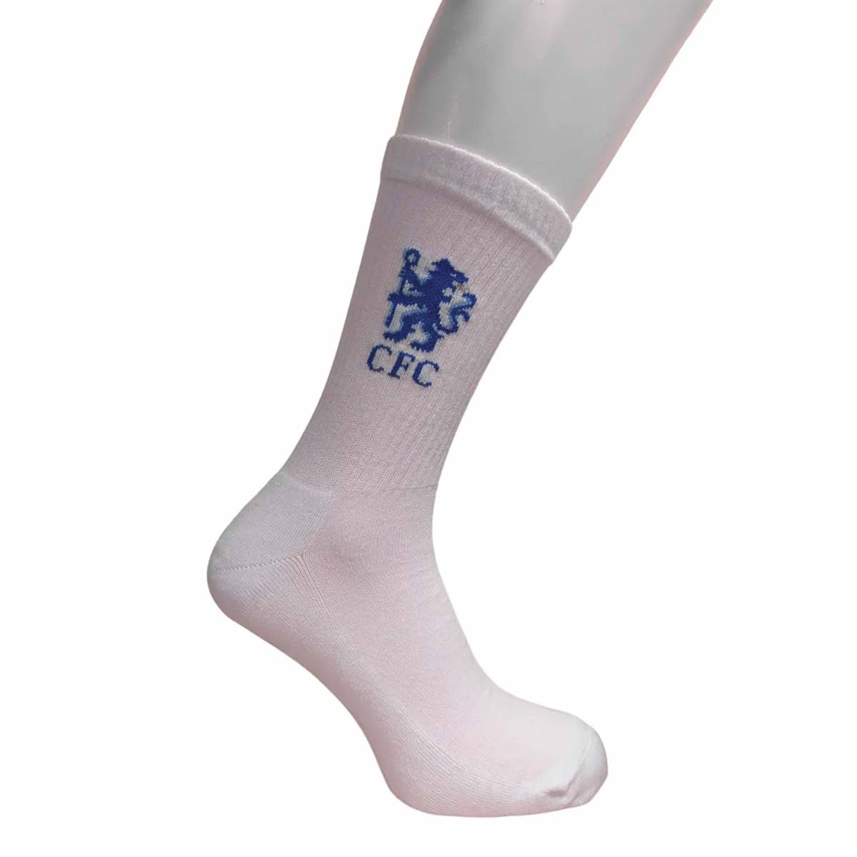 Chelsea FC 3 Pack Junior Sports Socks Size 4 - 6.5