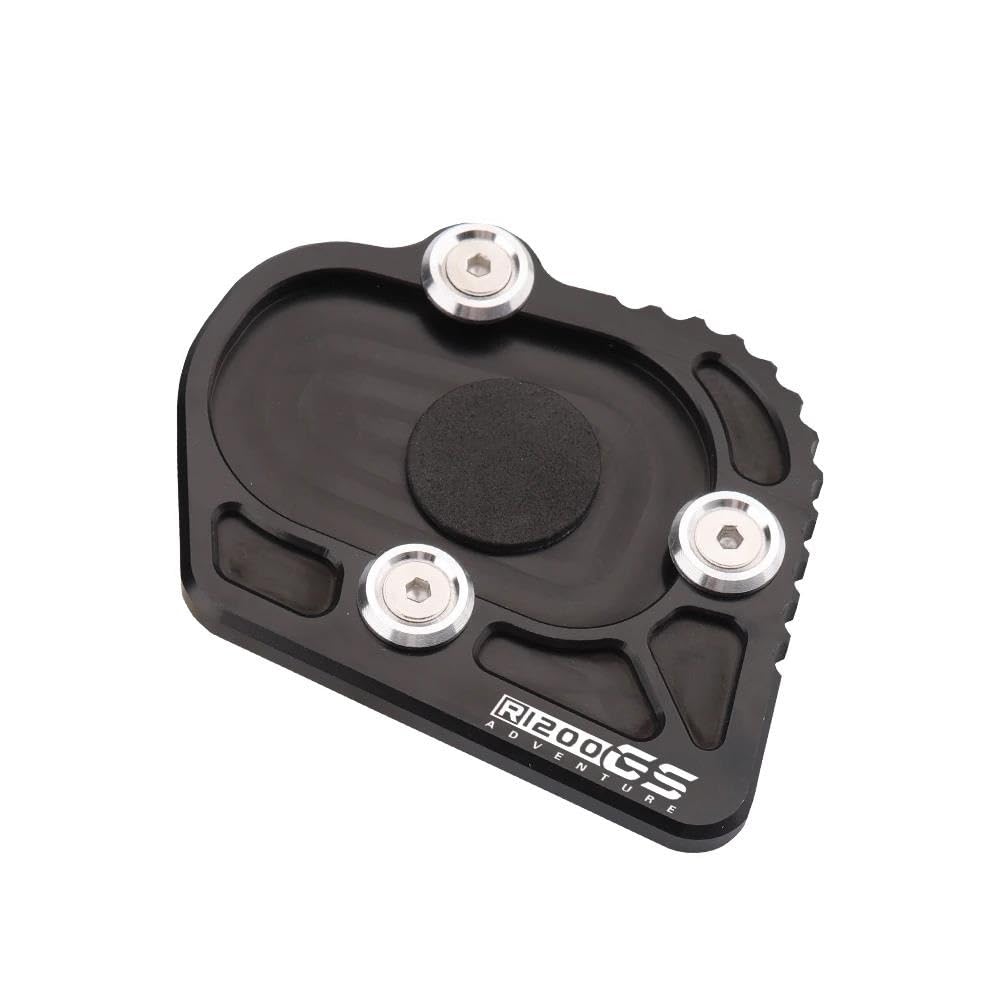 Extension de béquille latérale R1250GS en aluminium CNC anodisé noir