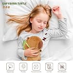 Capybara Plush, 8.6"/22cm Cartoon Capybara Plushies Stuffed Animal Plush Doll Toys Cute Kawaii Plush for Kids Adults,Birthday Gifts for Boys Girls
