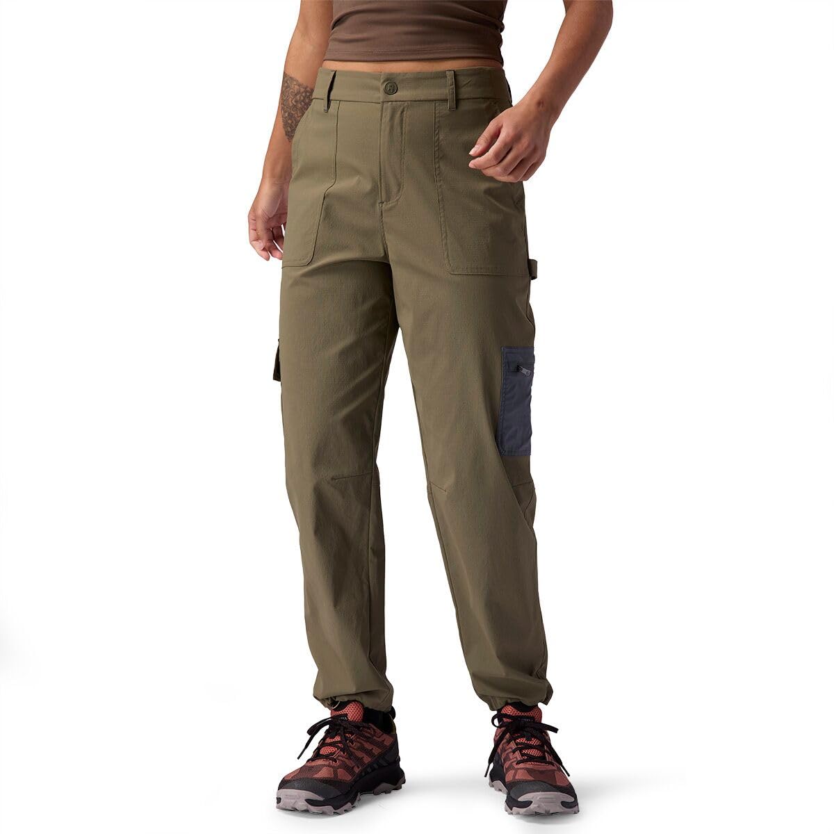 Backcountry Wasatch Ripstop Cargo Pant - Women's, Kalamata/Turbulence, 8