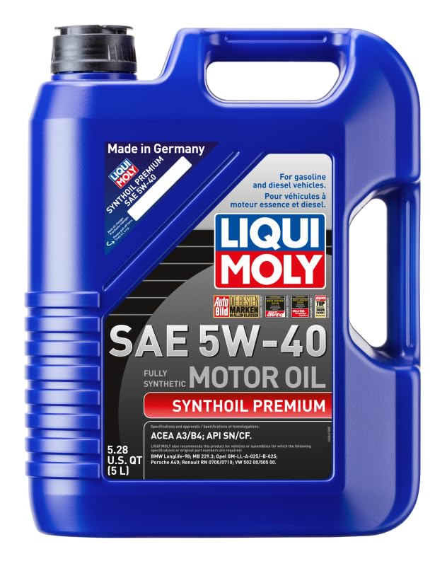 Aceite de motor sintético 5W-40 Liqui Moly 5L pack 4 miniatura 2